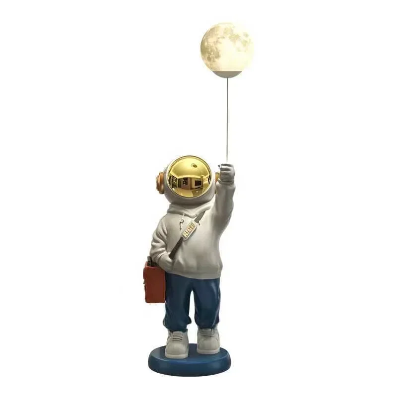 Nordic Fashion Spaceman Statues, Lamps, Home Decoration, Gifts, Interior Decoration, Room Decorations, Resin Crafts