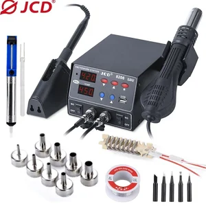 JCD 800W SMD Schweißstaat Rack 3 in 1 1 Heeling Grug USB -Schnittstelle LED LED Sellder BGA Sellda Selld Station 8206 12 Hauptverkäufe überarbeiten schnell - №11