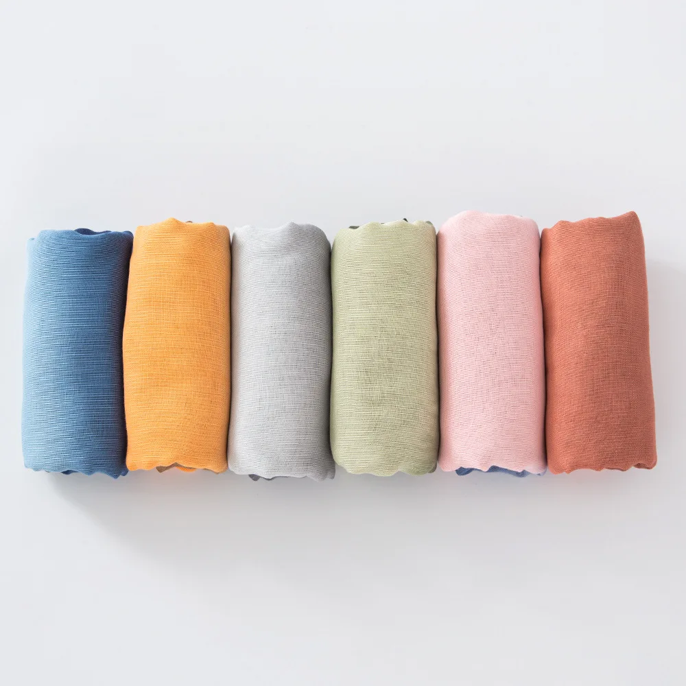 

190*110CM Gradient Long Scarf Muslim Hijab Women Headscarf Shawls Wrap Turban Bandanas Headband Bufanda Foulard Turbante Mujer