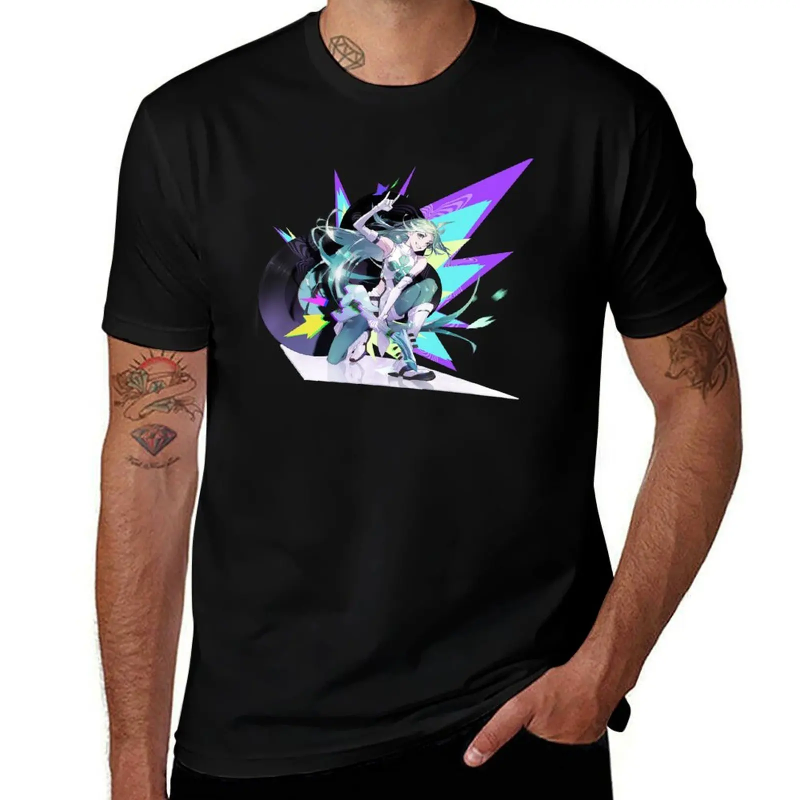 

TO BE HERO X - LUCKY CYAN T-Shirt boys whites gifts for boyfriend for a boy t shirts for men pack