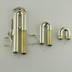 Variable Sound Trumpet Set Adjustable Length Sound Tubes Musical Instrument for Enhanced Auditory Experience Complete Collection