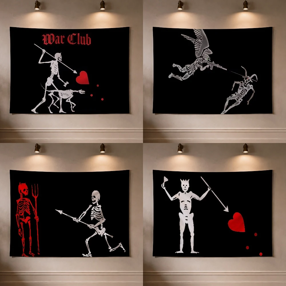 Pirate Forward Observations flag Decoration Outdoor Picnic Party Art Hanging Home Camping Party Banner