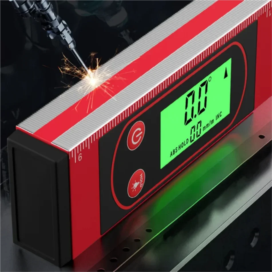 Digital Spirit level Bubble Magnetic Electric Level 360 degree Angle Finder Protractor Inclinometer Horizontal Scale Ruler