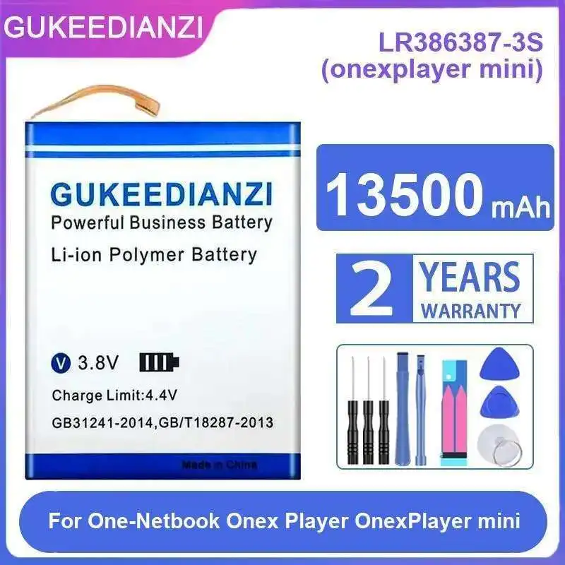 

Надежная замена 13500 мАч для One-Netbook Onex Player Onexplayer Mini LR386387-3S портативная игровая консоль аккумулятор