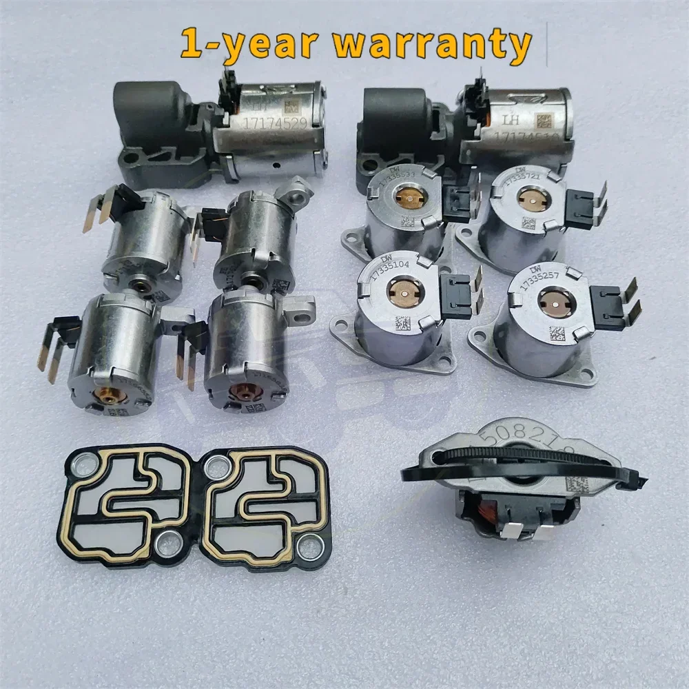 

High quality 12 pieces DQ250 02E DSG 6-speed gearbox solenoid kit 02E 325025 AJ 02E 321371 E For A3 Q3 Seat Touran Golf Passat