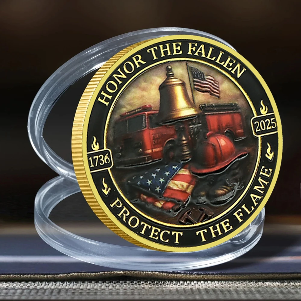 US Firefighter Memorial Coin 2025 - 
