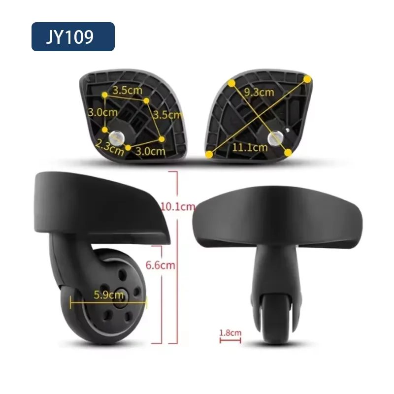 Suitable For Samsonite Luggage Wheel Replacement Silent Suitcase Swivel Caster Travel Trolley Case Repair Spare Parts
