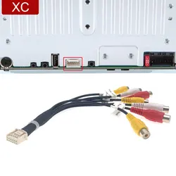 12Pin Car Radio Audio RearView Camera Cable for PIONEER AVH240EX AVH241EX DMH130BT DMH240EX 241EX DMH340EX DMH341EX 342EX 450EX