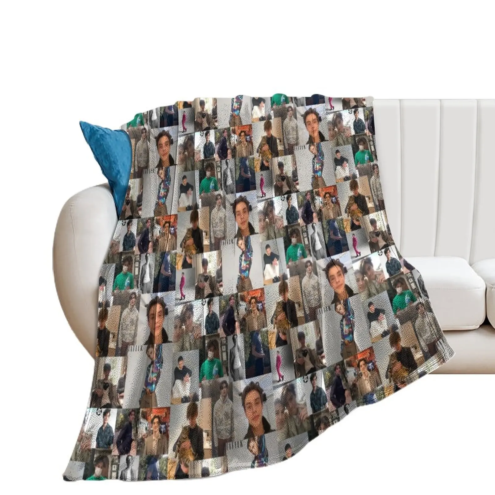 louis partridge poster Throw Blanket Beautifuls Quilt Blankets