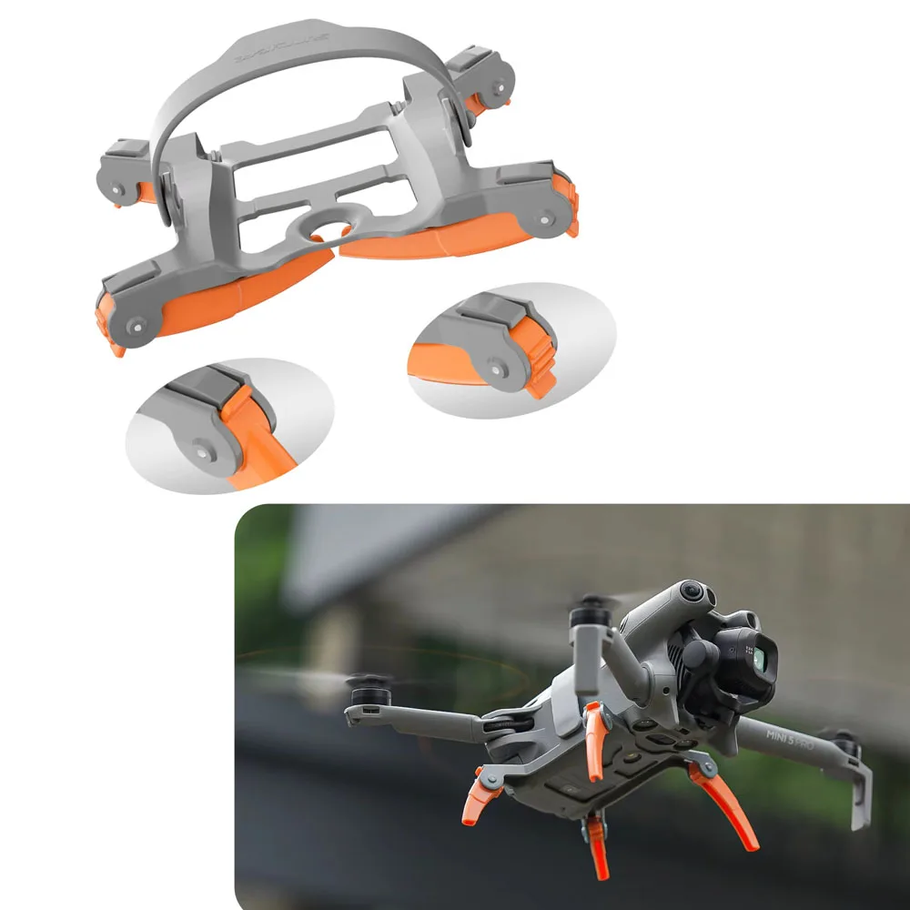 

​Height-Increasing Landing Gear for DJI Mini 5 Pro Drone Camera Protective Accessories