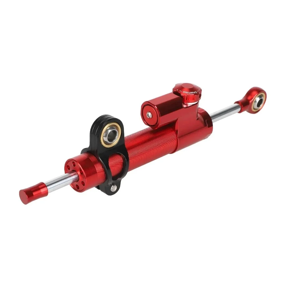 Shock Absorber Steering Damper for Kukirin 2024 Model with for pivot Bolts and Bearing Clamp for Stabilizer Stability