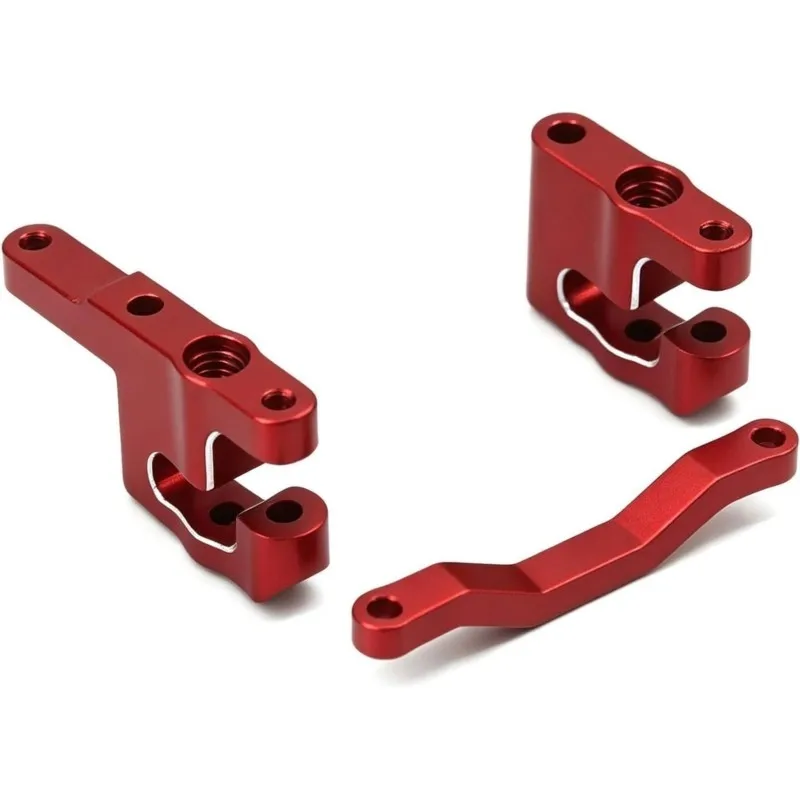 AINY-For ARRMA Mini Kraton 3S-RC 1/16 Aluminum Alloy Steering Assembly Upgrade Enhanced Durability& Precision(A)