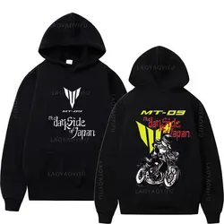 The Dark Side of Japan Motorcycle MT 09 07 10 01 Hoodies for Men Men's Autumn Clothing New & Sweatshirts Hooded Shirt Pullovers