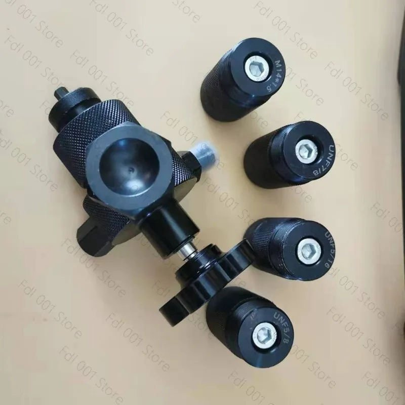 7 In 1 Accumulator Cylinder Nitrogen Gas Charging Kit With Pressure Test Function For Industrial Equipment Maintenance