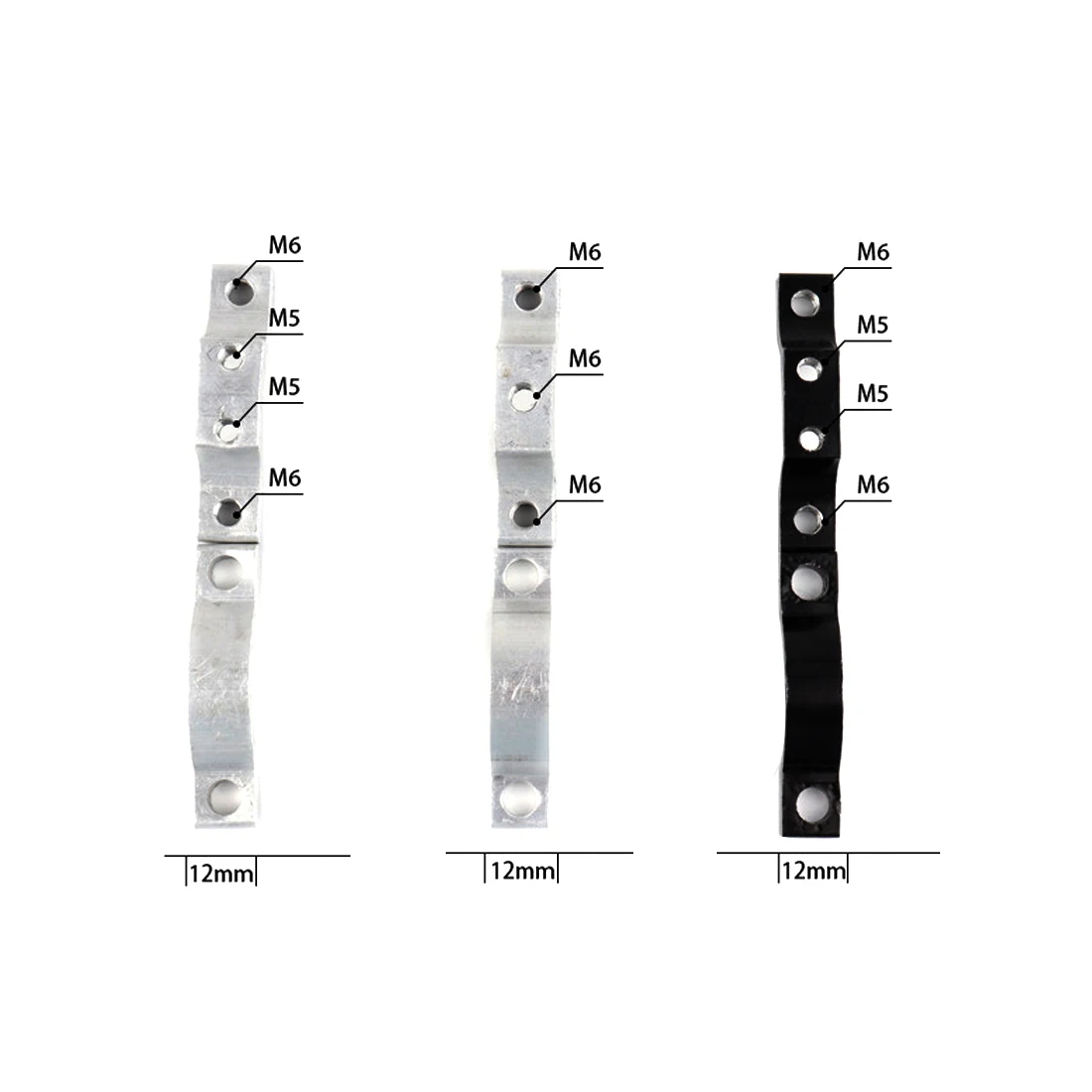 Fahrrad Motorrad Scheinwerfer Scheinwerfer Halterung Lenker Feste Klemme Halterung Clip M5/M6 Schraube Front Licht Feste Werkzeug – Detail 13