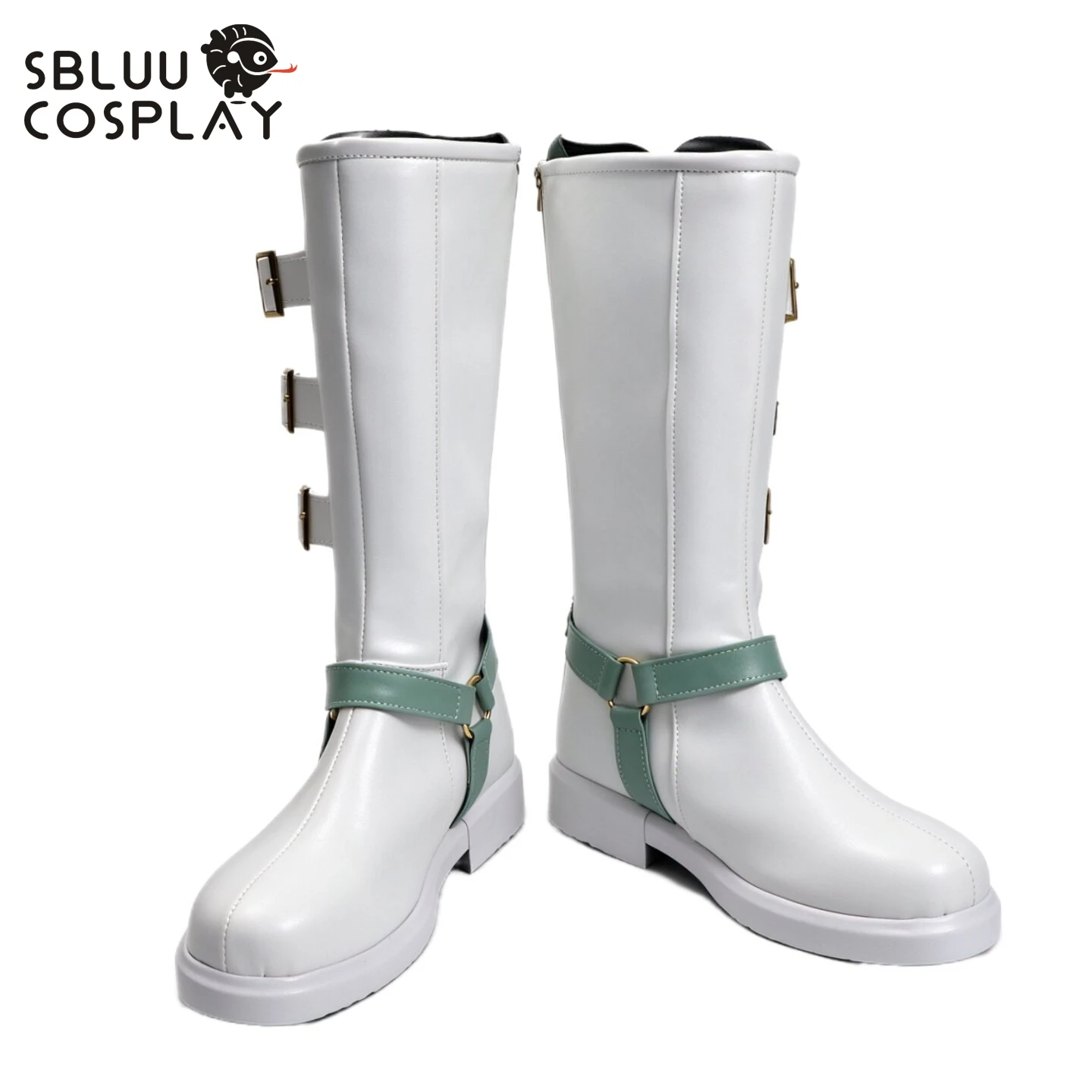 SBluuCosplay Kirov Cosplay Shoes Game Azur Lane Cosplay PU Leather Shoes Halloween Custom Made Boots