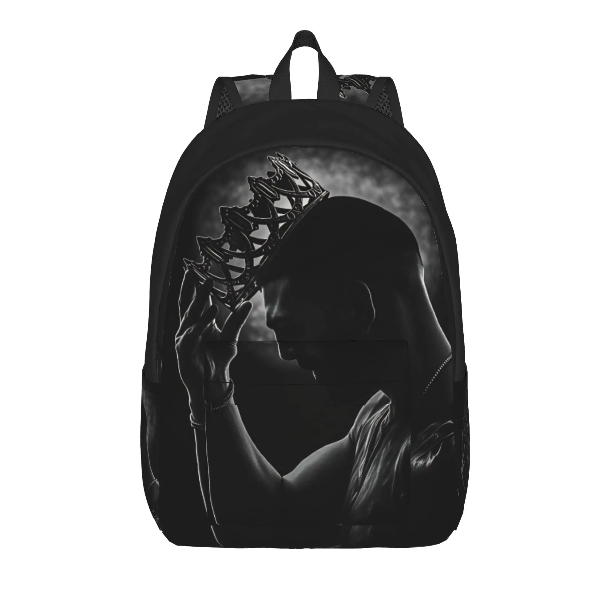 Ilias Topurias Backpack  Student Unisex Polyester Travel Backpacks Big Elegant High School Bags Rucksack