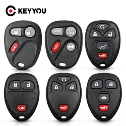 KEYYOU dla Buick Hummer H3 GMC dla Chevrolet Colorado Isuzu etui na kluczyki do samochodu puste dostęp bezkluczykowy skrzynki pokrywa 2007 - 2014