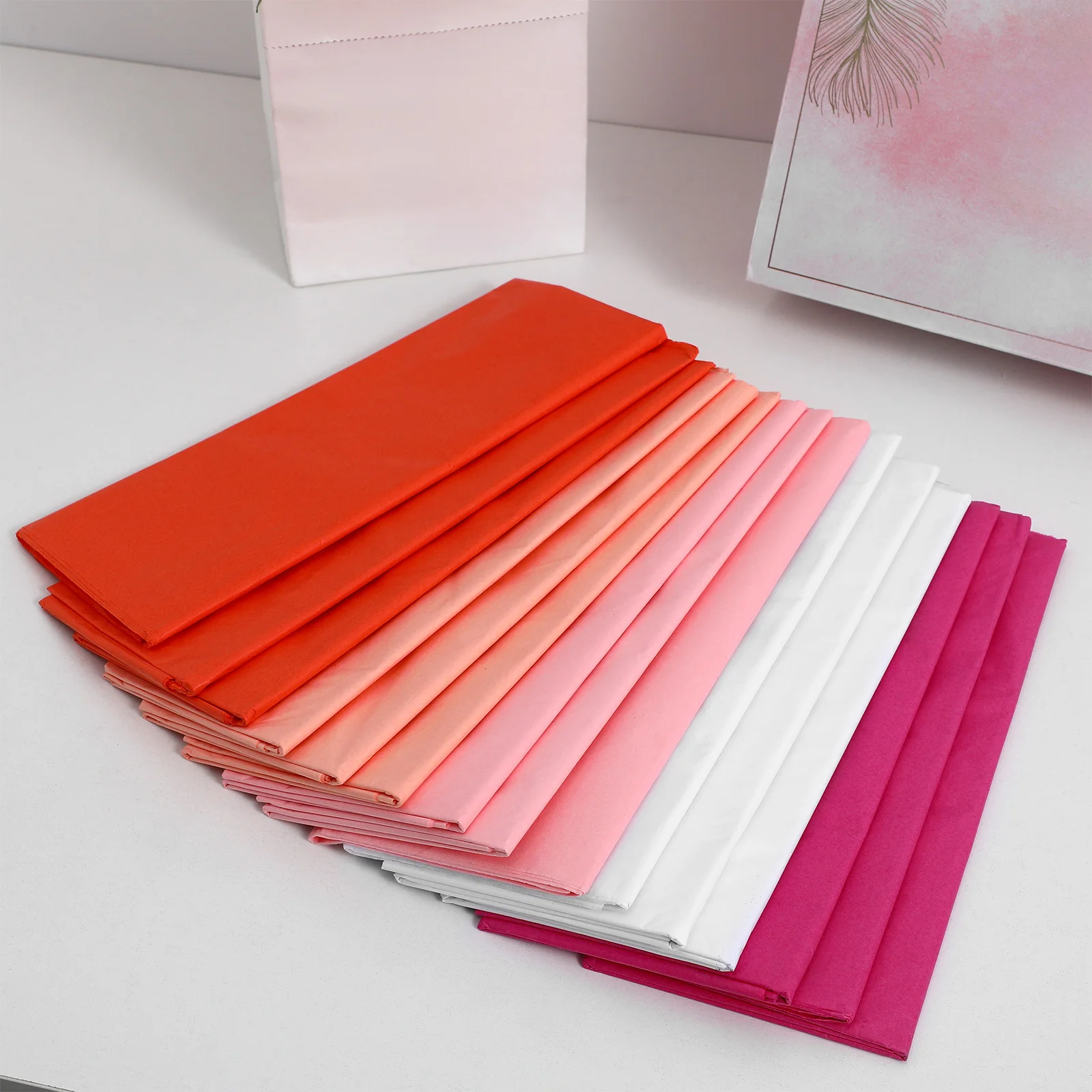 

Colored Tissue Paper 150 Sheets Thin Wrapping Paper Packaging Sheets Craft Bouquet Wraps Moving Supplies Packing Material