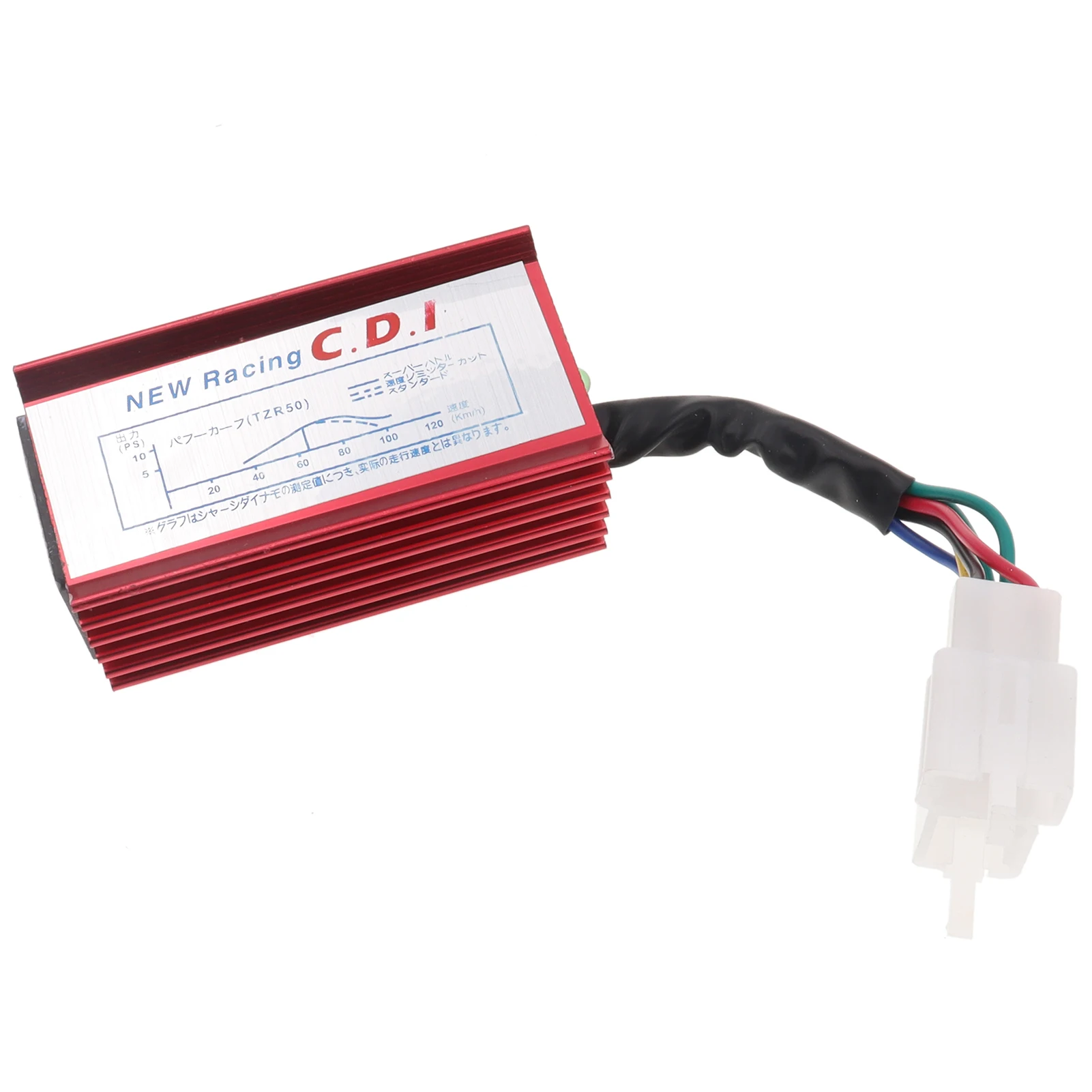 Red Racing 6 Pin AC Ignition CDI Box For CG 125cc 150cc 200cc 250cc Pit Dirt Motor Bike ATV Quad