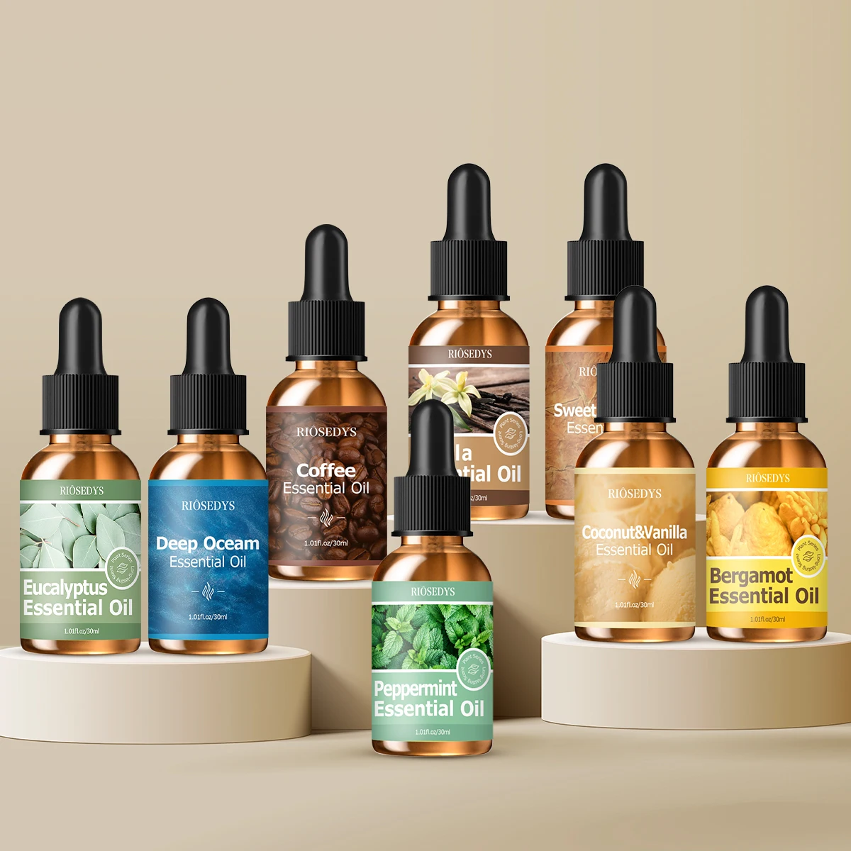 RIOSEDYS 30ml extracto de planta aceite esencial para el cuidado de la piel facial, fragancia rica y duradera, hidratante para el cuidado del cuerpo