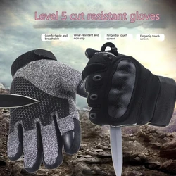 Level 5 Anti-cut and Anti-stabbing Tactical Gloves Army Fans Outdoor All Refers To Male Special Forces Combat Selfdefense Riding