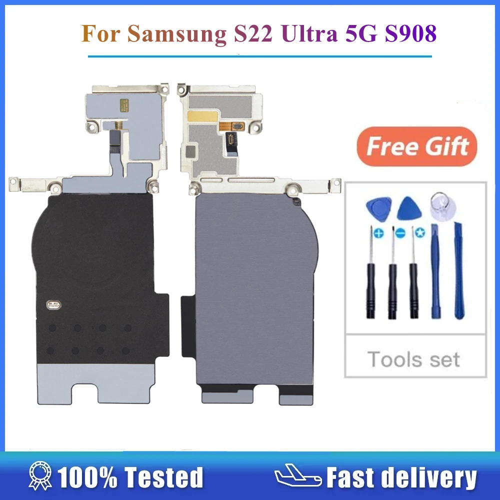 For Samsung Galaxy S22 Ultra 5G S908 Wireless Charging Coil With NFC Antenna Flex Cable