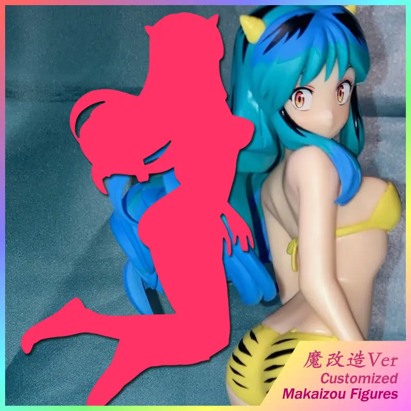 14CM GLITTER GLAMOURS Lum Makaizou 18+ Original Collection PVC Anime Action Figure A-0313