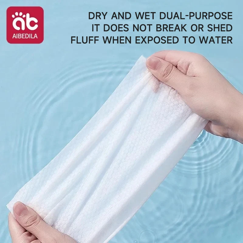 Dikke wegwerp gezichtshanddoek Niet-geweven babyhuidverzorging Stomerijdoekjes Huidvriendelijke gezichtsreinigingsdoekjes ﻿