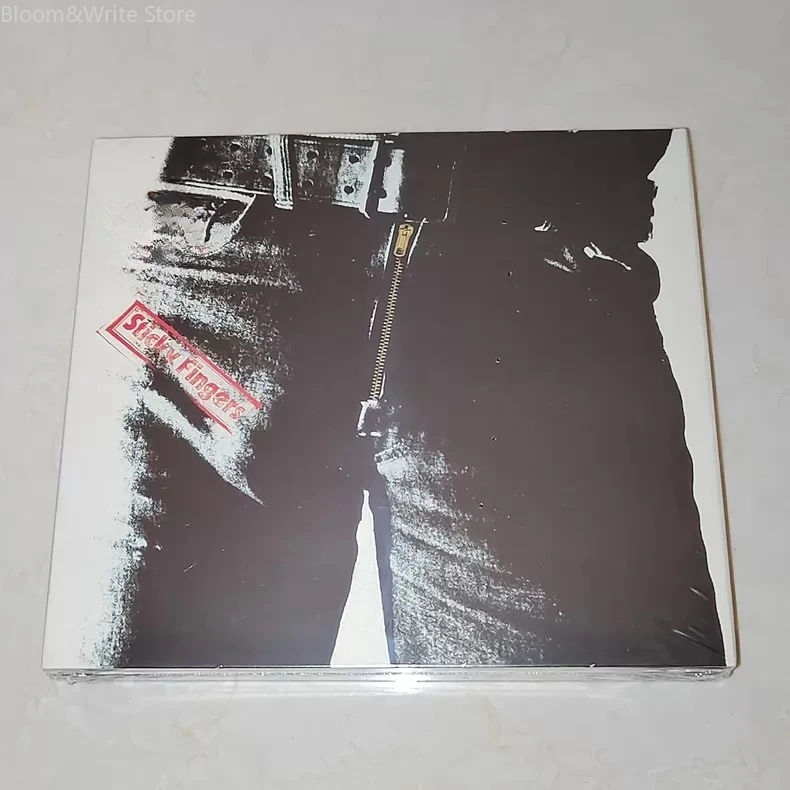 

Британская блюз-рок-группа Мик Джекер: Музыкальный CD-диск Sticky Fingers, 2 шт., музыкальная запись, Walkman, автомобильные саундтреки, коробка