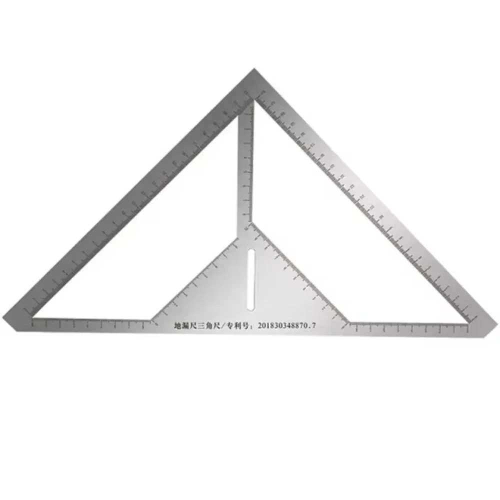 

Accurate Measurement Floor Drain Locator Anti-corrosion Thick Tile Triangle Ruler Versatile Use Durable