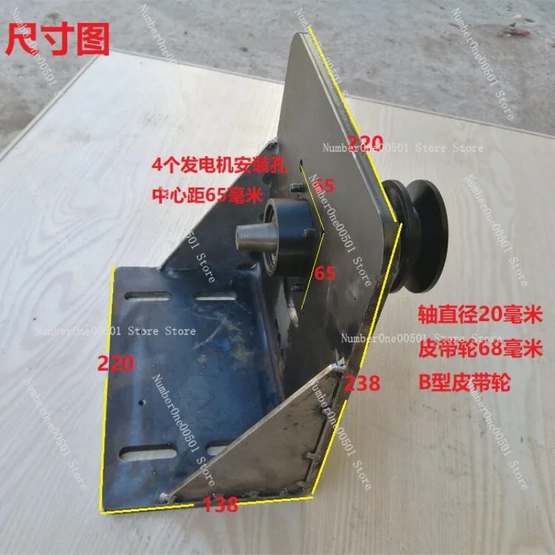 High Power 12-72V 220V 5000W Wind Hydraulic Permanent Magnet Three Phase Brushless AC Generator Range Extender