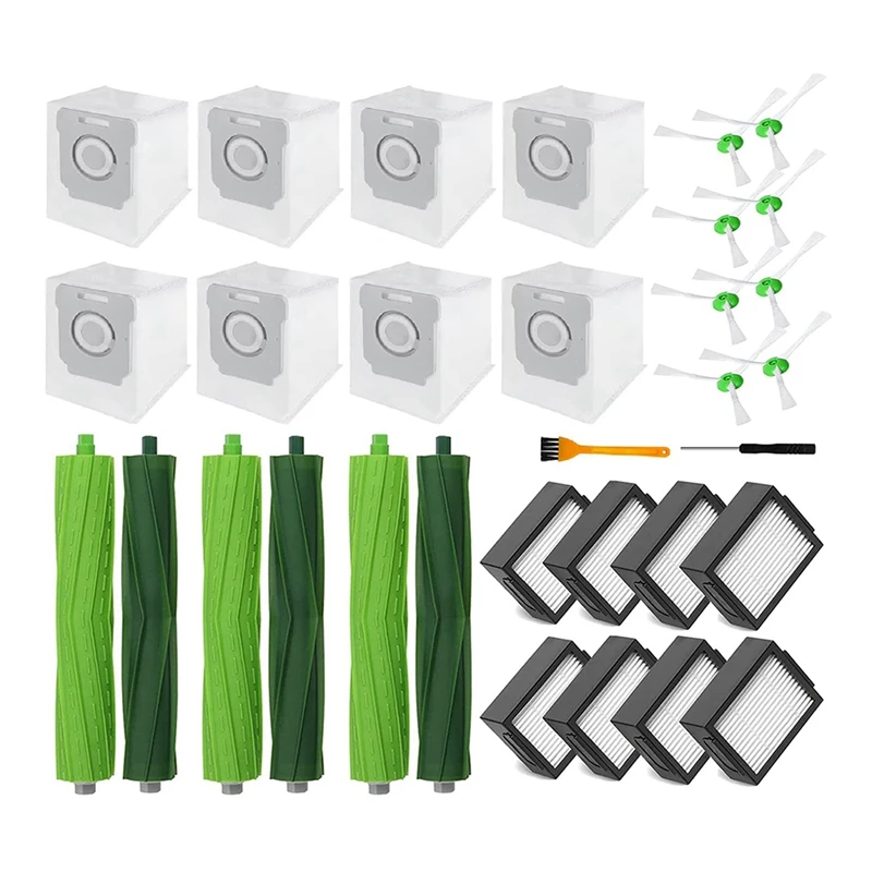 ملحقات المكنسة الكهربائية لـ Irobot Roomba ، الفرشاة الرئيسية ، الملحقات ، I7 ، I3 ، I3 ، I4 ، I4 ، I6 ، I8 ، I8 Plus ، J7 ، E5 ، E6 ، E7