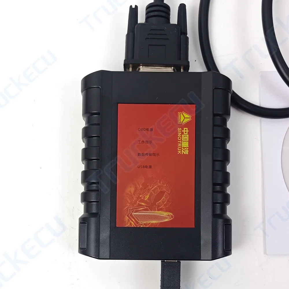 Truck Scanner Diagnostic Interface for SINOTRUK HOWO Cnhtc Diesel Engine Heavy Duty Diagnostic Tool