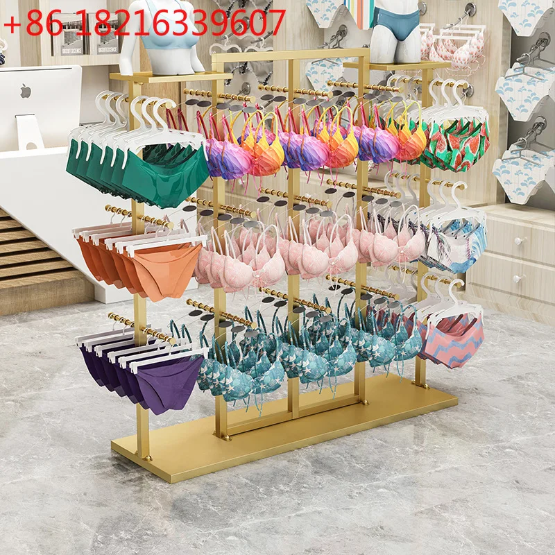 

Double-sided positive hanging men's and women's underwear shorts Nakajima display rack display rack