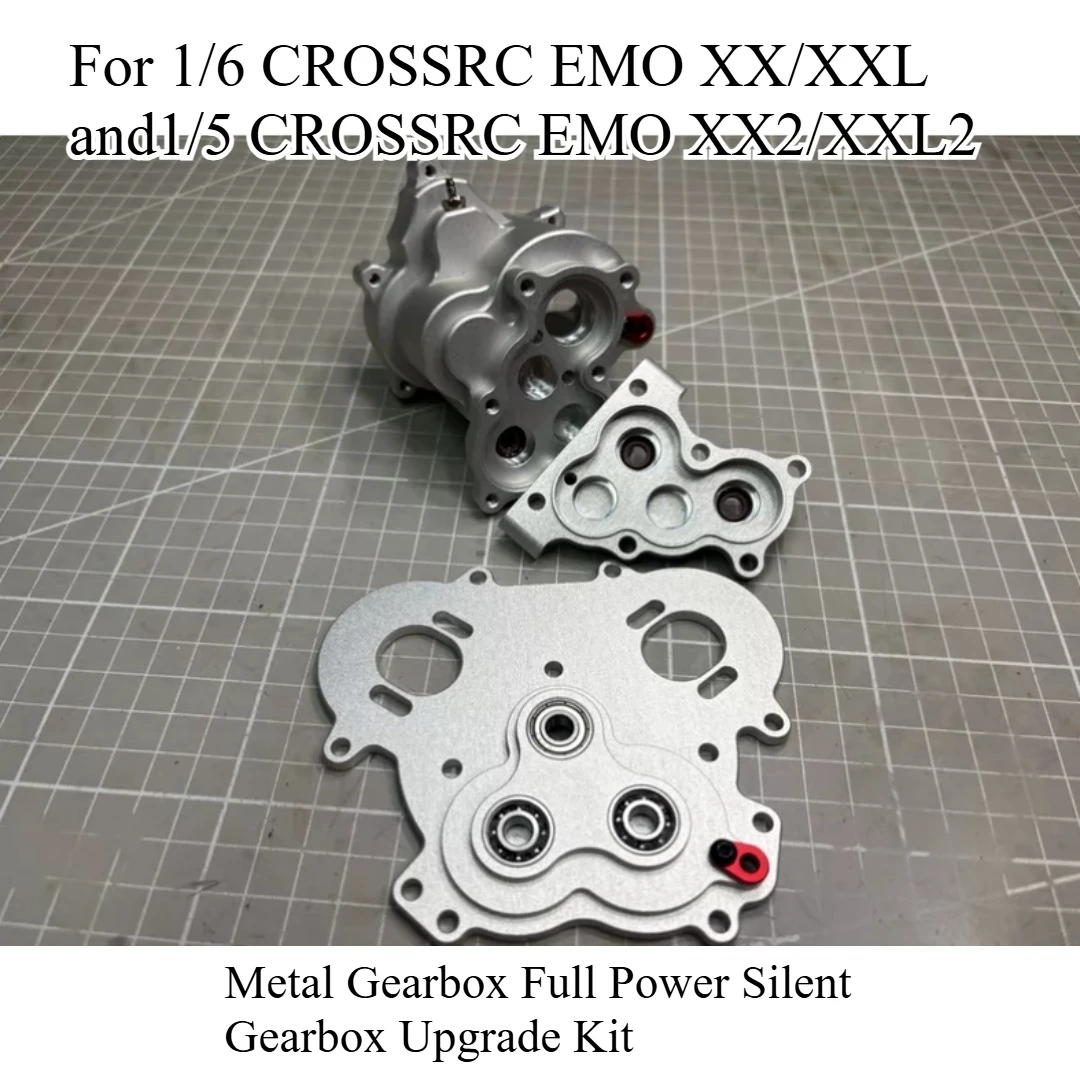 Heavy Duty Custom Metal Gearbox Reinforce Set For Crossrc EMO XX XXL XX2 XXL2 RC Crawler High Strength Performance Accessories