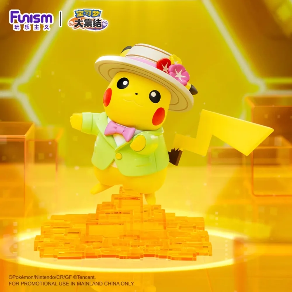 Genuino Funismo Pokemon Action Figure Edizione Limitata Modello Artigianale Giocattolo Desktop Ornamenti Decorativi Ragazzi Ragazze Hobby Regali