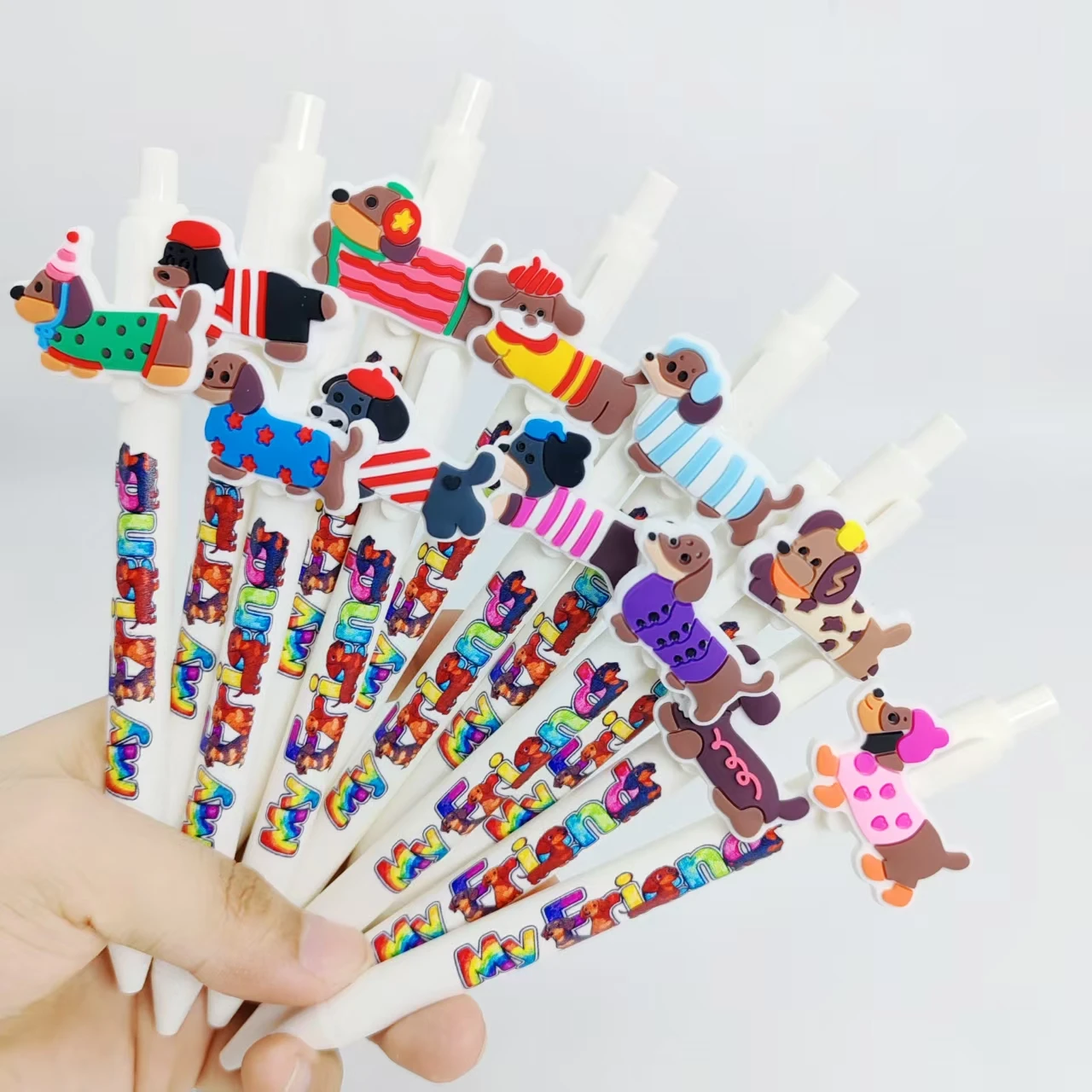 

8 шт./18 шт., креативная тематическая подарочная ручка для домашних собак, студенческий подарок для письма, фирменный подарок, предпочтительный подарок