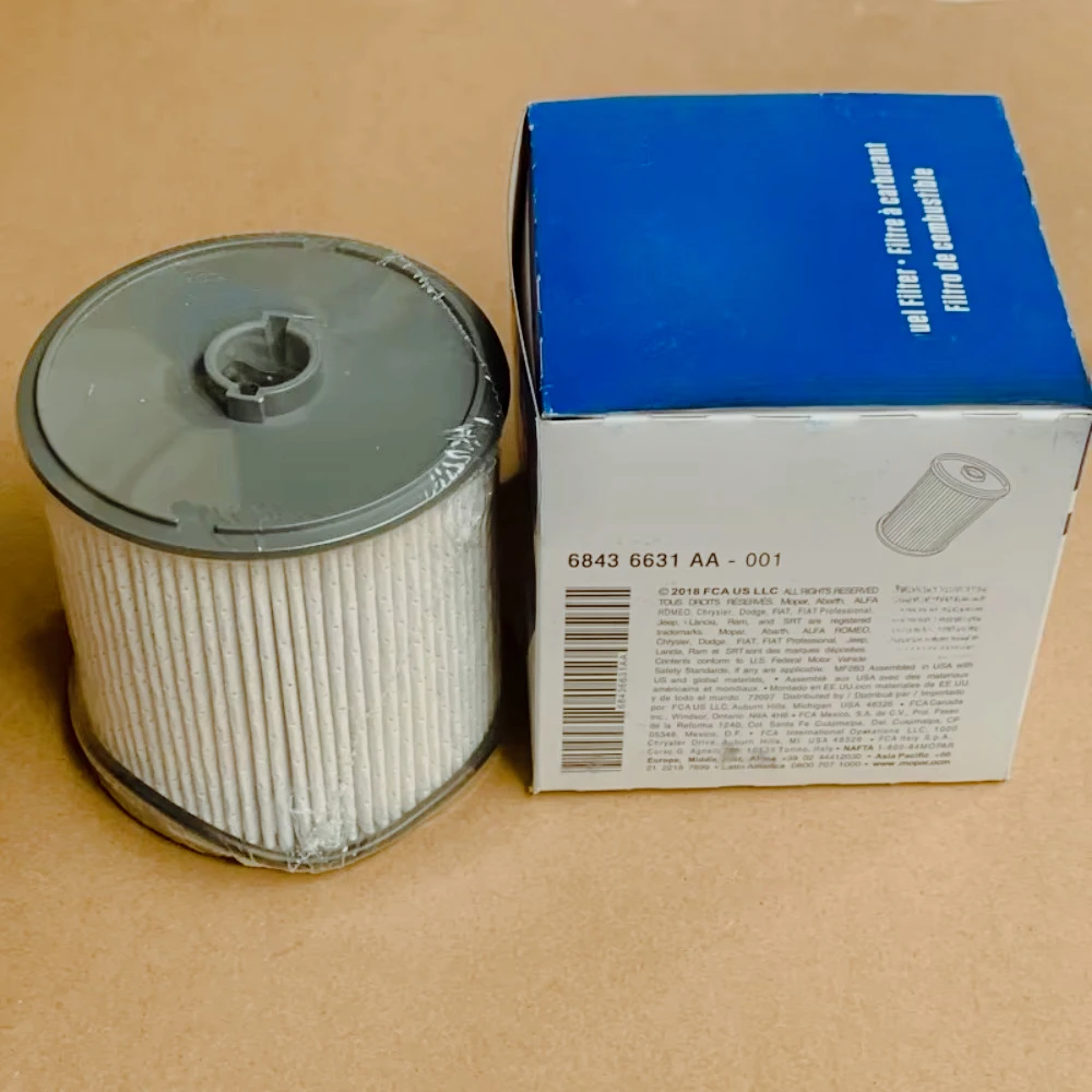 Nuevo juego  filtros  combustible 68436631 AA para Ram 2500 3500 4500 5500 6.7L Turbo diésel motor para Cummins para reemplazo D