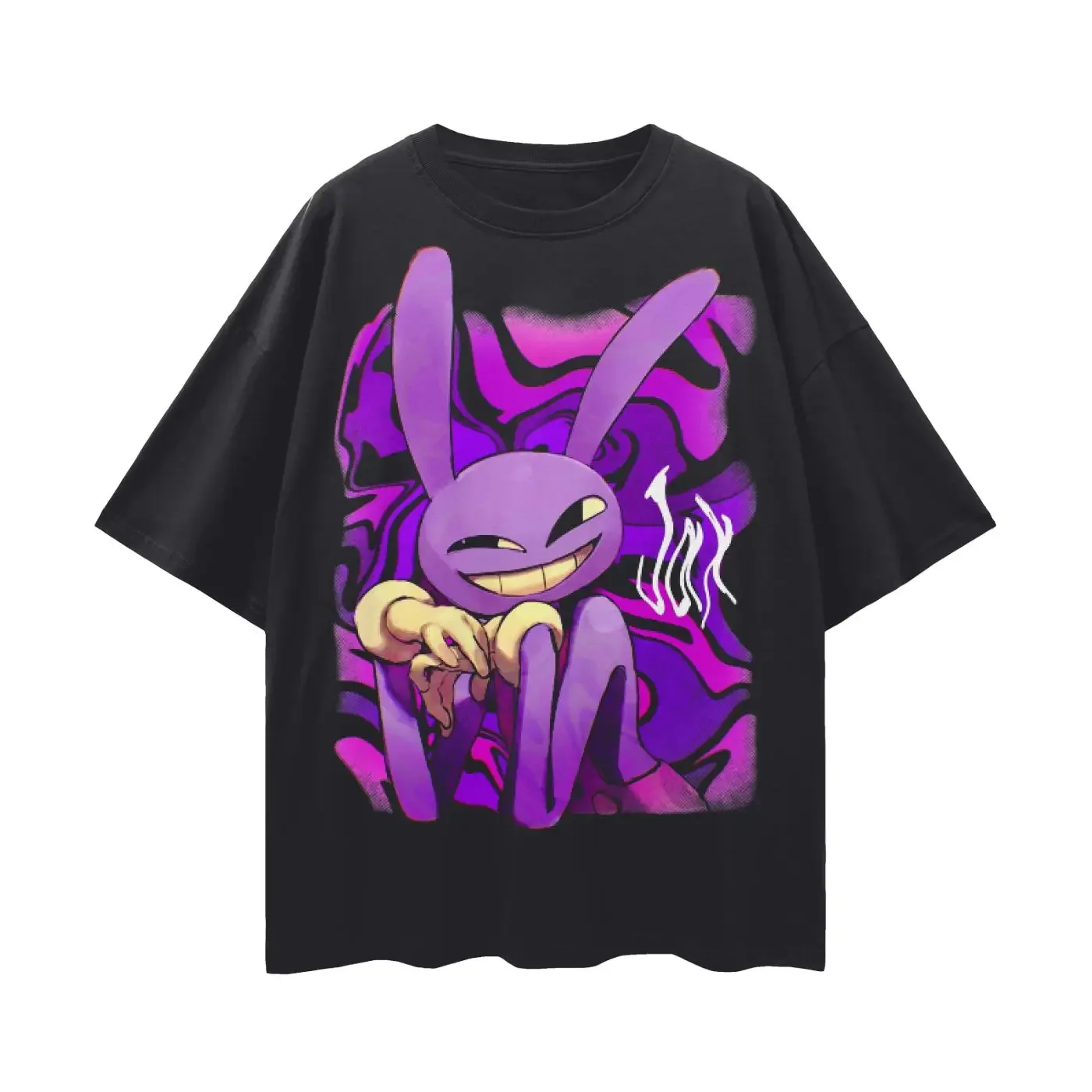 2026 The Amazing Digital Circus Jax Graphics T-shirt Men Women Summer 100 Cotton Clothing Cartoon Short Sleeve Tops Streetwear