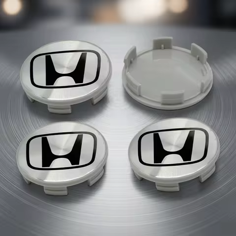 Emblema Adesivo para Tampa Central de Roda de Carro 58/62/69mm, Acessórios Automotivos para Honda Civic, Fit, Jazz, Accord, Pilot, Stepwgn, CRV, BRV