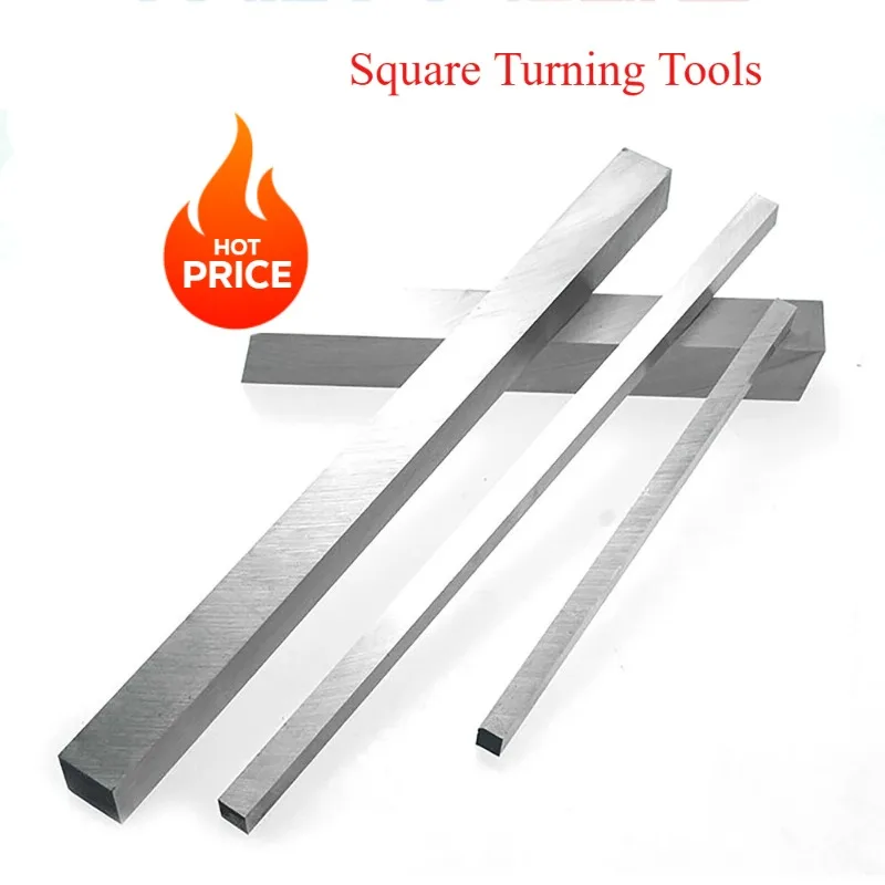 Weiyi Hrc 66-69° Hss High Speed Steel Square Turning Tools Lathe Machining Tools White Steel Bar Blade Length 200mm