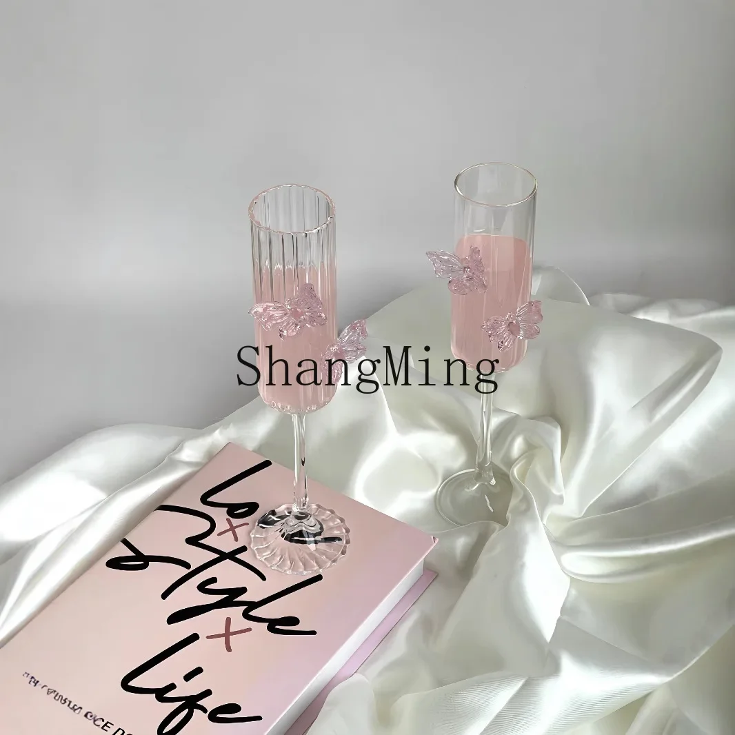 

CLL high borosilicate goblet high value wine glasses champagne wine glasses are cute style