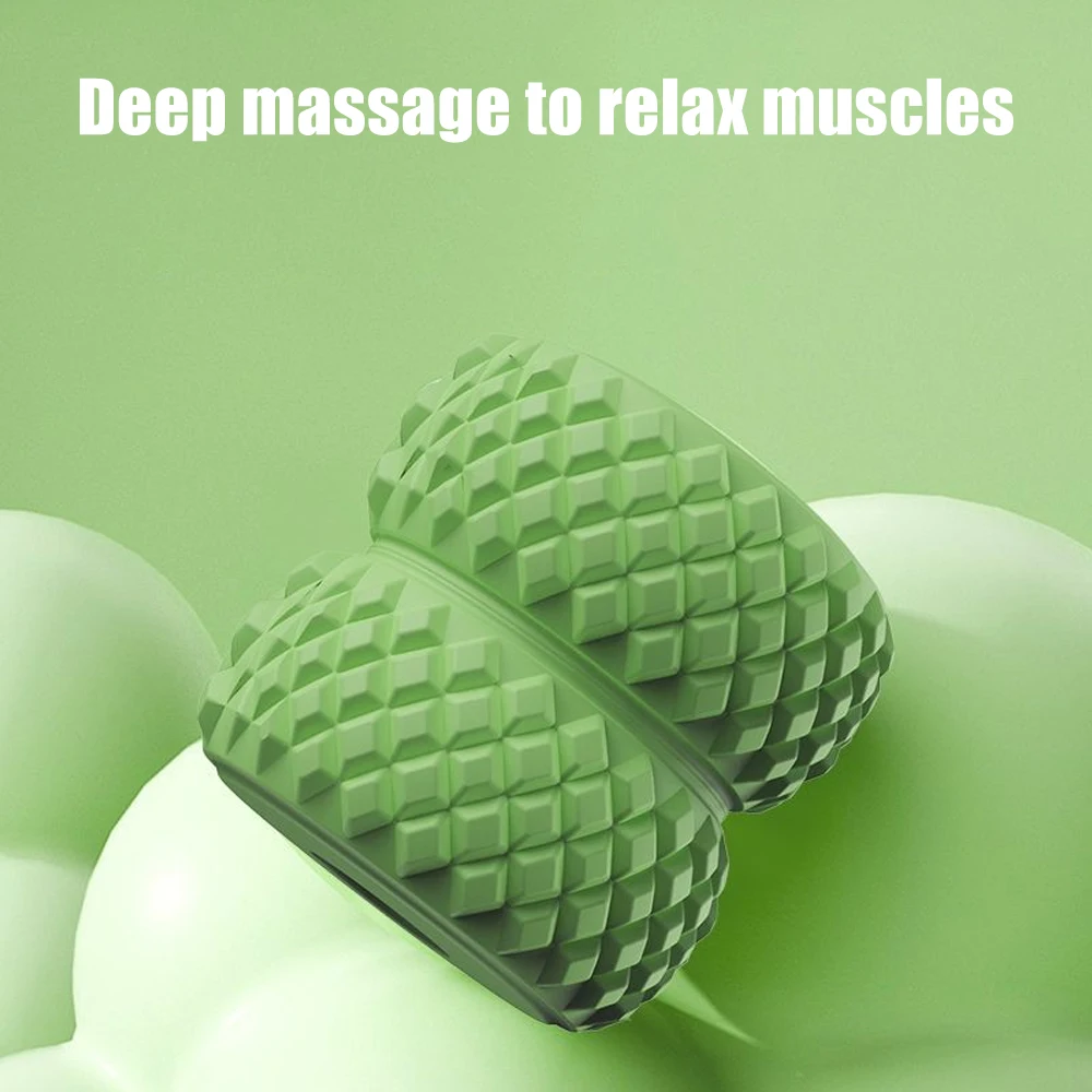 1Pc 26 Wheel Annular Leg Clamp Massager 360-degree Rotation Multifunctional Cellulite Massager Handheld Smooth Tool