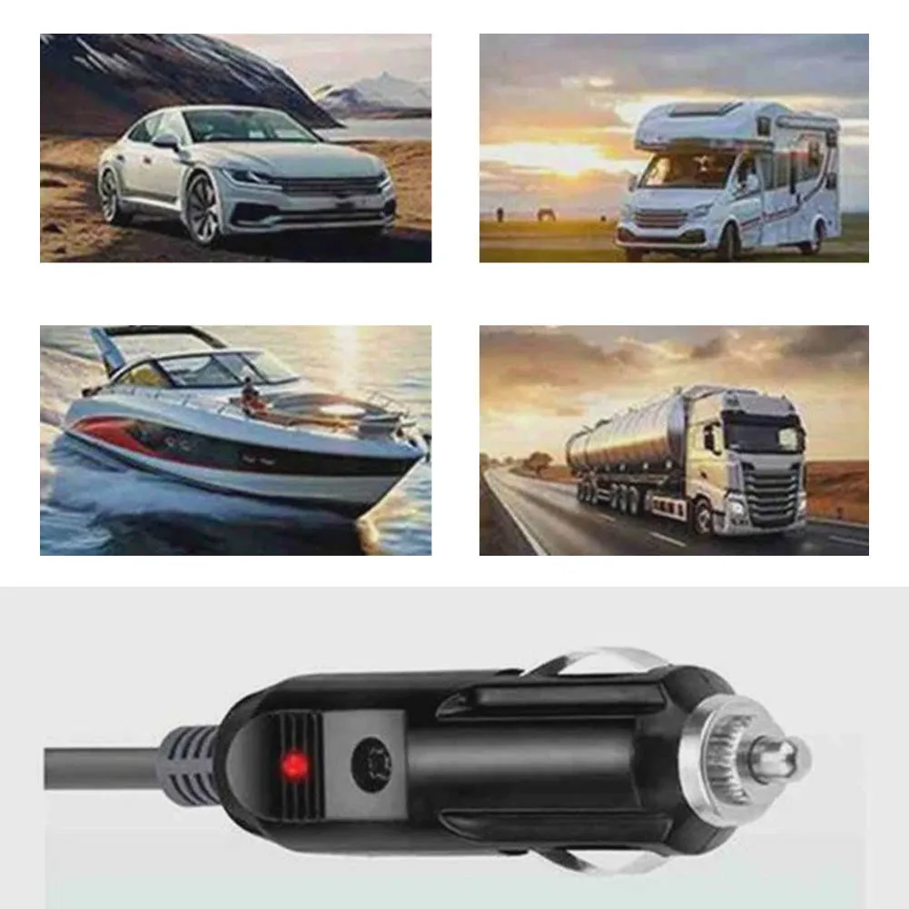 For XT60 Car Charging Cable 14AWG Copper Wire DC 12-24V Power Converter Adapter With LED For Battery And Portable Power Source