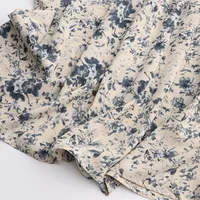 Plus Size Women Dresses Oversized Curve Clothes Floral Spaghetti Strap Strapless One-Piece Summer 2023 - Image 4