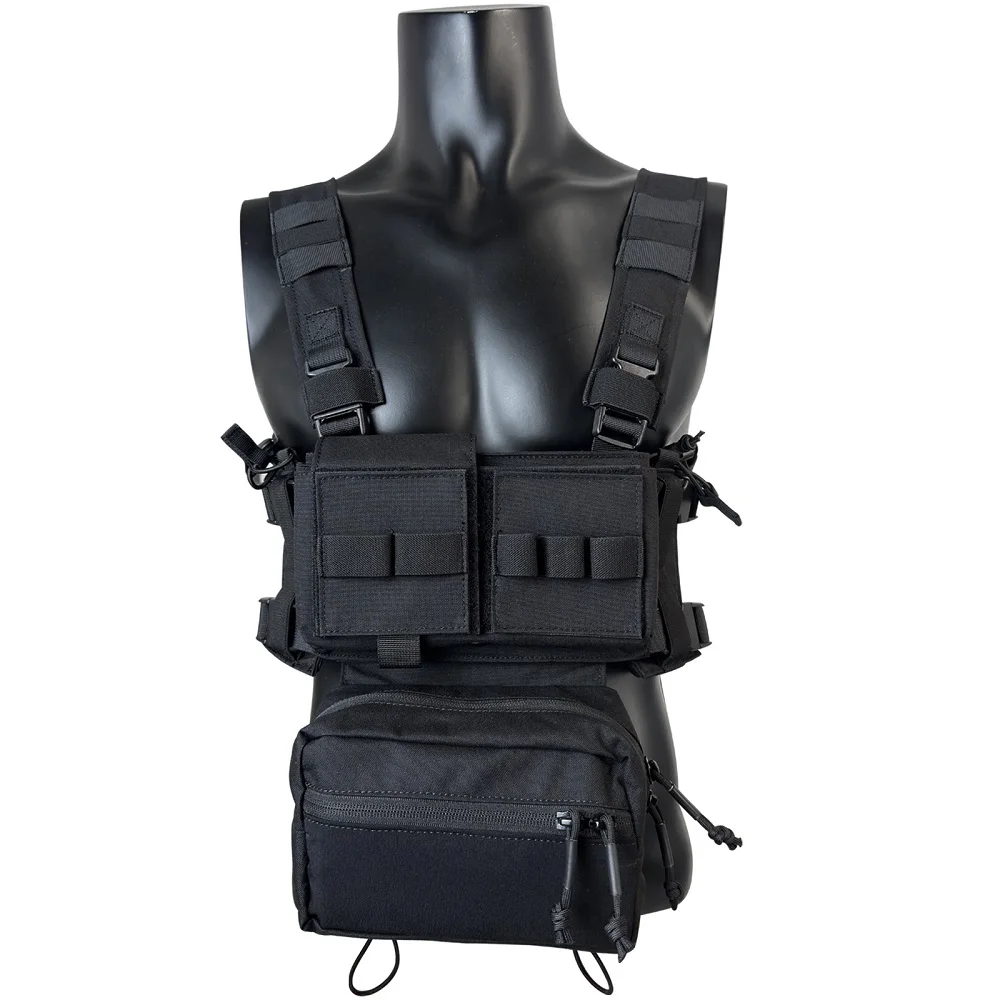 EMERSONGEARS MK3 MK4 SS Tactical chest hanging Nylon 500D multifunction Tactical vest Can be expanded Bellyband