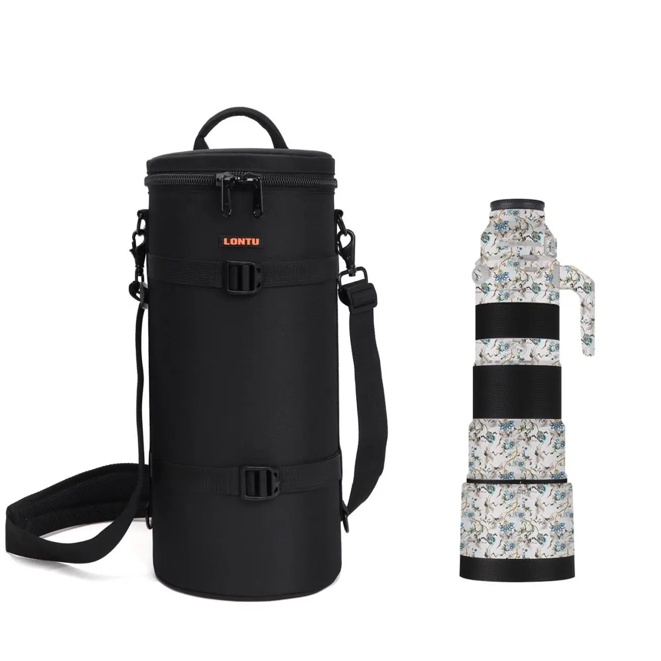 

Professional Telephoto Lens Bag Single/Double Shoulder Lens Tube For Canon RF200-800 Nikon Z180-600 Sony 200-600 Olympus 150-600