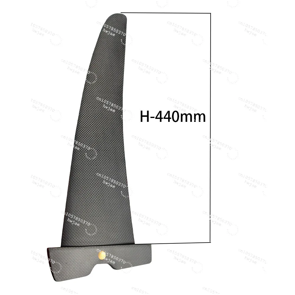 33CM 44CM 50CM Single Fin Surfboard  Longboard   Tuttle box Power box  US box  Twill  Black  Windsurf fin Kiteboar