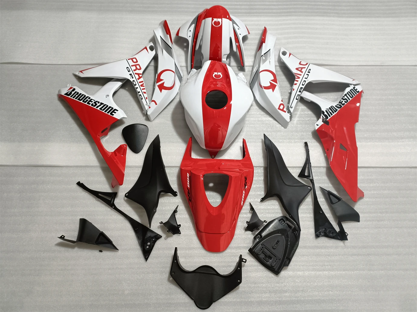 Motorfiets Kuip Kit Geschikt Voor CBR600RR 07-08 CBR600 F5 2007 2008 Kuip Rood Wit